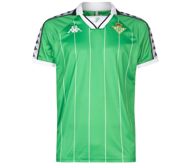 Real Betis Retro Green & White Shirt