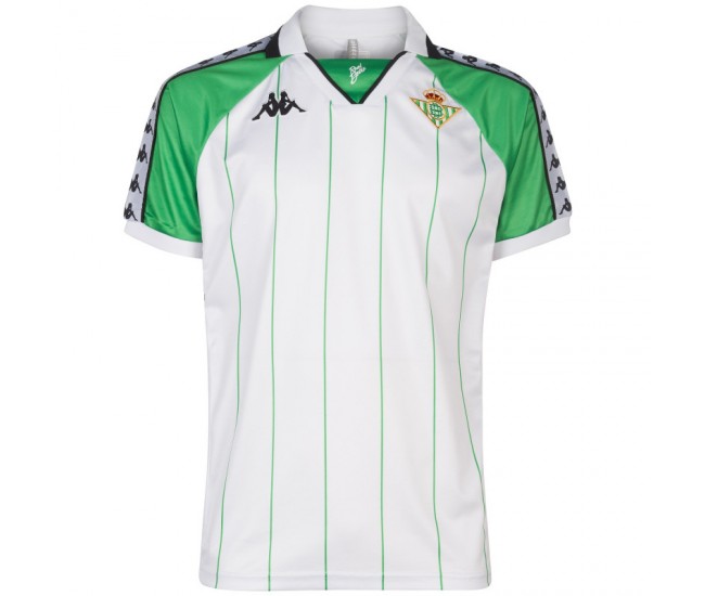 Real Betis Retro White & Green Shirt
