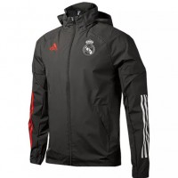 Real Madrid Mens All Weather Jacket Black