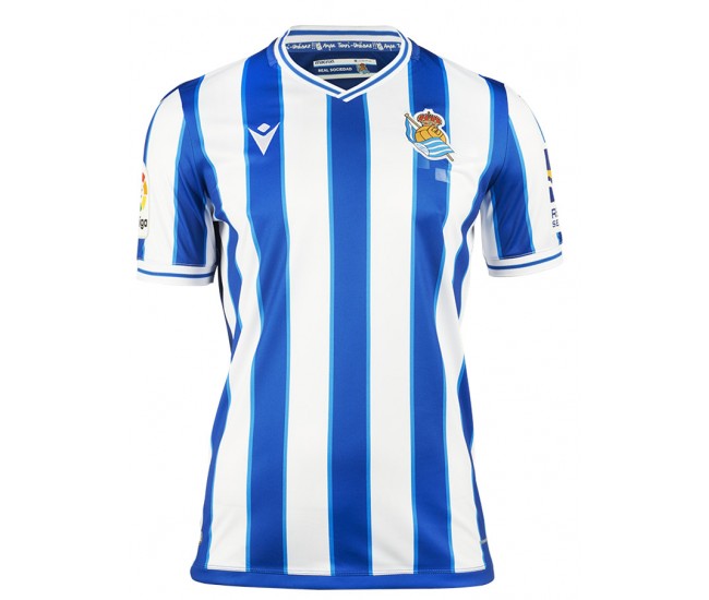 Real Sociedad Home Jersey Mens 2020 2021