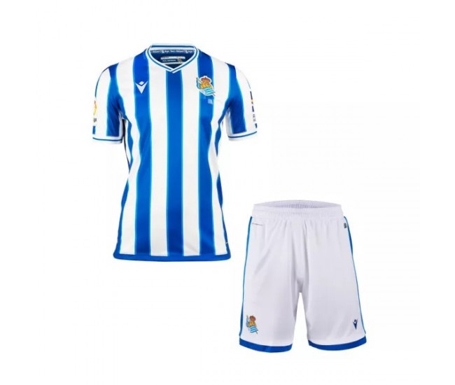 Real Sociedad Home Kit 2020 2021 KIDS