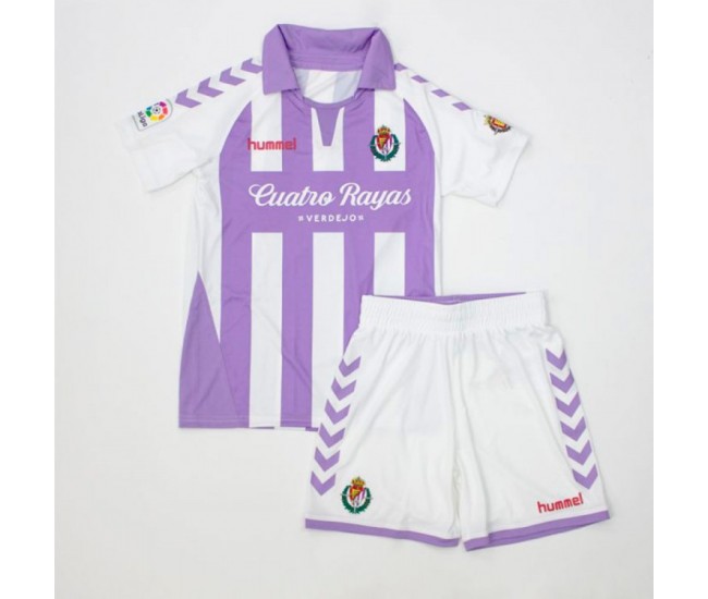 Real Valladolid Home Kit 2018/19 - Kids