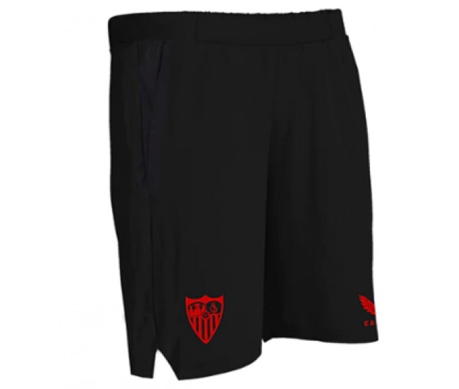 Sevilla Mens Black Shorts 23-24