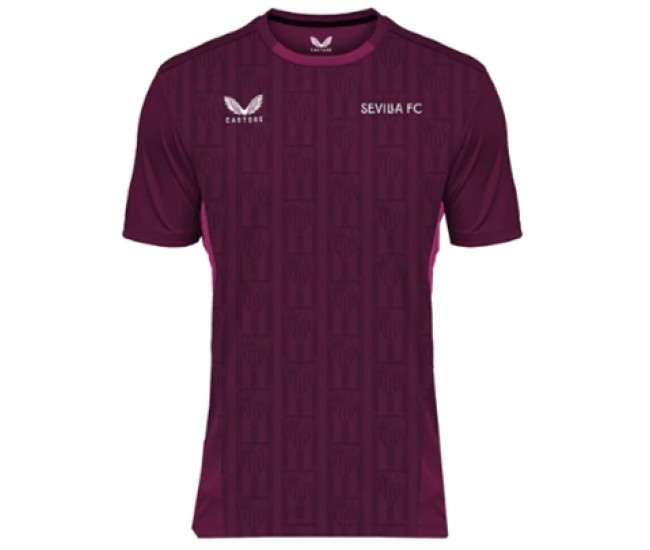 Sevilla Mens Purple Training Jersey 23-24