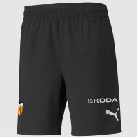 Valencia CF Mens Black Goalkeeper Shorts 23-24