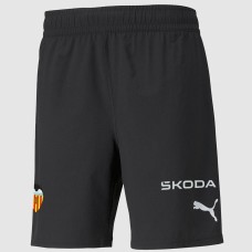 Valencia CF Mens Black Goalkeeper Shorts 23-24