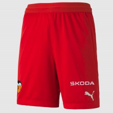 Valencia CF Mens Red Goalkeeper Shorts 23-24