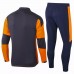 Valencia Technical Training Soccer Tracksuit Orange 2020 2021