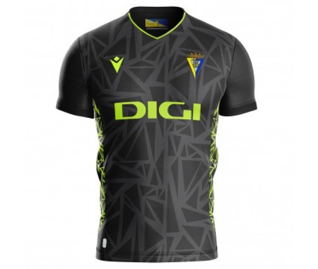 Cádiz CF Mens Black Goalkeeper Jersey 23-24