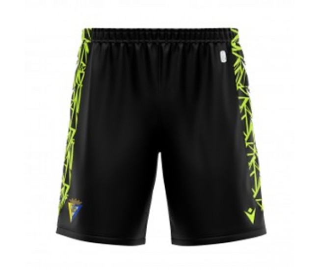 Cádiz CF Mens Black Goalkeeper Shorts 23-24