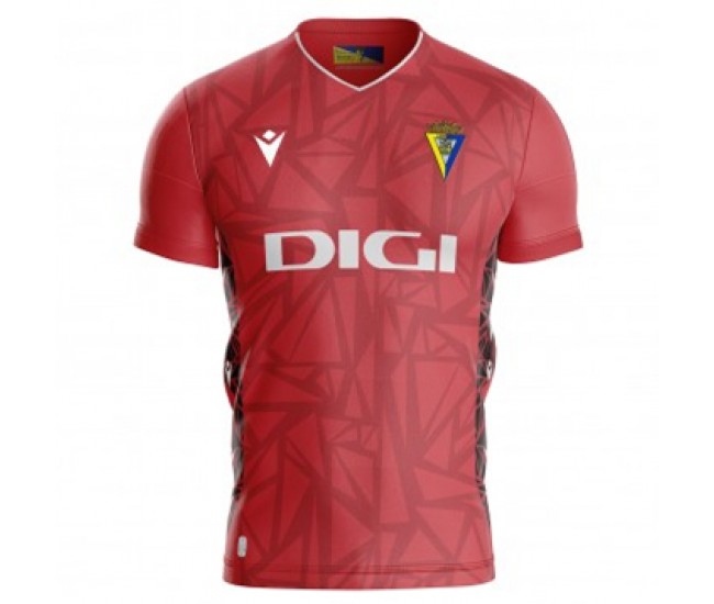 Cádiz CF Mens Red Goalkeeper Jersey 23-24