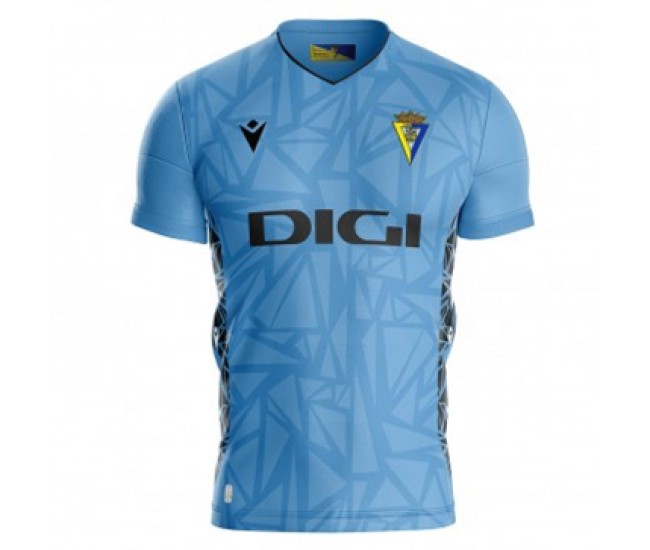 Cádiz CF Mens Sky Blue Goalkeeper Jersey 23-24