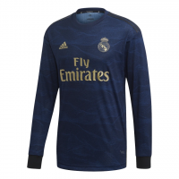 Real Madrid Away Long Sleeve Jersey 2019-2020
