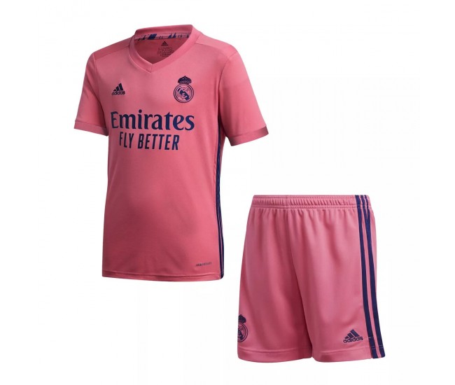 Real Madrid Away Kids Kit 2020 2021