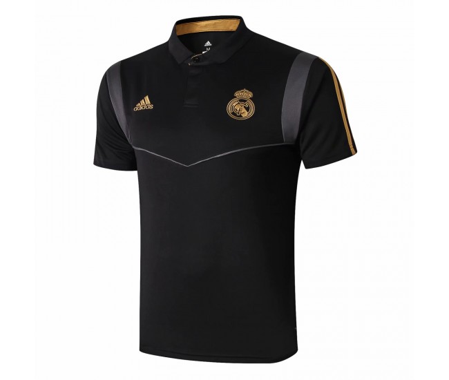Real Madrid Training Black Polo 2019/20