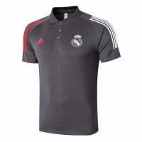 Real Madrid Training Grey Polo Shirt 2020