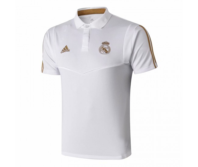 Real Madrid Training White Polo 2019/20