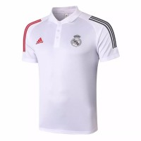 Real Madrid Training White Polo Shirt 2020