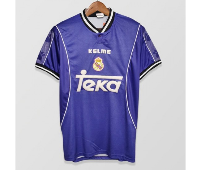 Real Madrid Away Retro Jersey 1997-1998