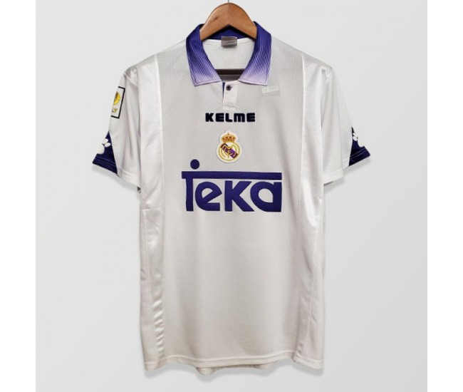 Real Madrid Home Retro Jersey 1997-1998