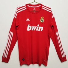 Real Madrid Long Sleeve Third Retro Jersey 2011-2012