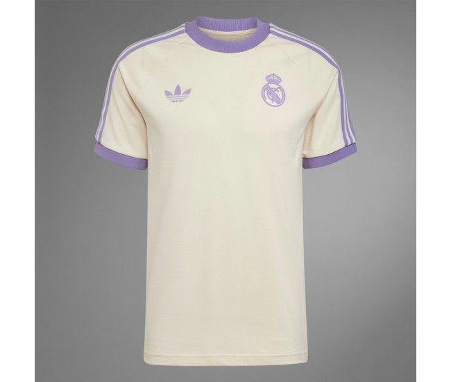 Real Madrid Mens Adicolor Classics 3-Stripes Jersey 24-25