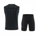 Real Madrid Adult Pre Match Sleeveless Black Kit 2025-26