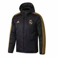 Real Madrid All Weather Windrunner Jacket Black 2020 2021