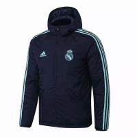 Real Madrid All Weather Windrunner Jacket Navy 2020 2021