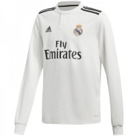Real Madrid Home Long Sleeve Jersey 2018-2019