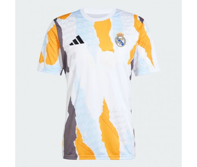 Real Madrid Mens Warm Up Jersey 24-25