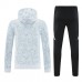 Real Madrid Mens Hooded Training Sweat Tracksuit 2025-26