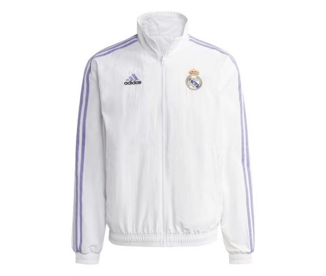 Real Madrid Mens Anthem Reversible Jacket 23-24