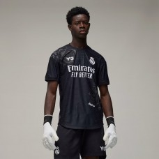 Real Madrid Mens Black Fourth Authentic Jersey 23-24