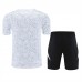 Real Madrid Mens Pre Match Football Kit 2024-25
