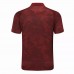 Real Madrid Polo Jersey UCL Maroon Texture 2020 2021