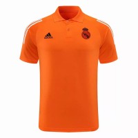 Real Madrid Polo Jersey UCL Orange 2020 2021