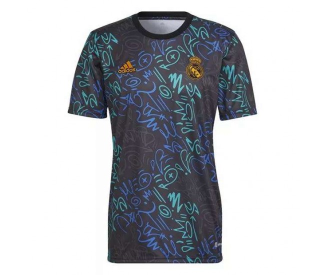 Real Madrid Training Jersey Black 2022-23