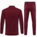 Real Madrid Training Soccer Tracksuit Maroon 2020 2021
