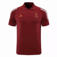 Real Madrid Ucl Polo Maroon 2020 2021