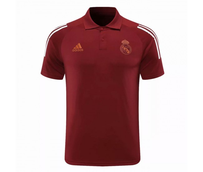 Real Madrid Ucl Polo Maroon 2020 2021