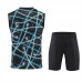 Inter Milan Adult Pre Match Sleeveless Football Kit 2025-26