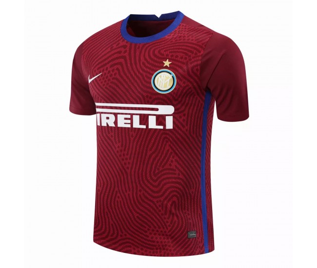 Inter Milan Goalkeeper Jersey Red 2020 2021