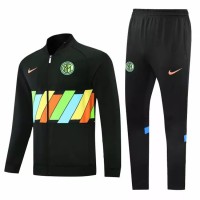 Inter Milan Presentation Training Soccer Tracksuit 2021