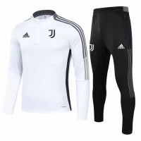 Juventus Core White Soccer Technical Training Tracksuit 2021-22