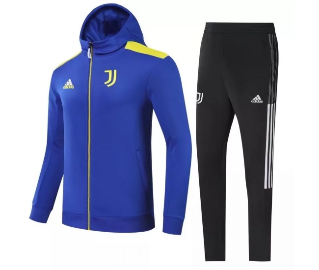 Juventus Hooded Presentation Football Tracksuit 2021-22