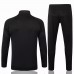Juventus Presentation Soccer Black Tracksuit Black White 2020 2021