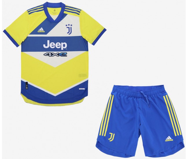 Juventus Third Kids Kit 2021-22