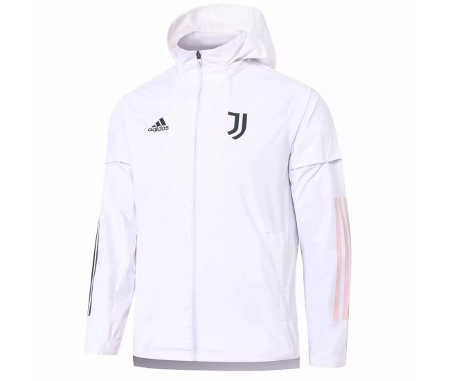 Juventus White Training Storm Jacket 2020 2021