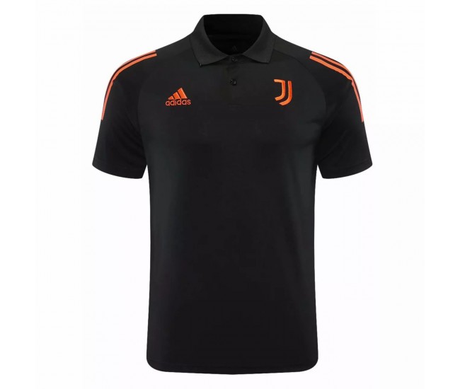 Juventus UCL Polo Jersey Black 2020 2021